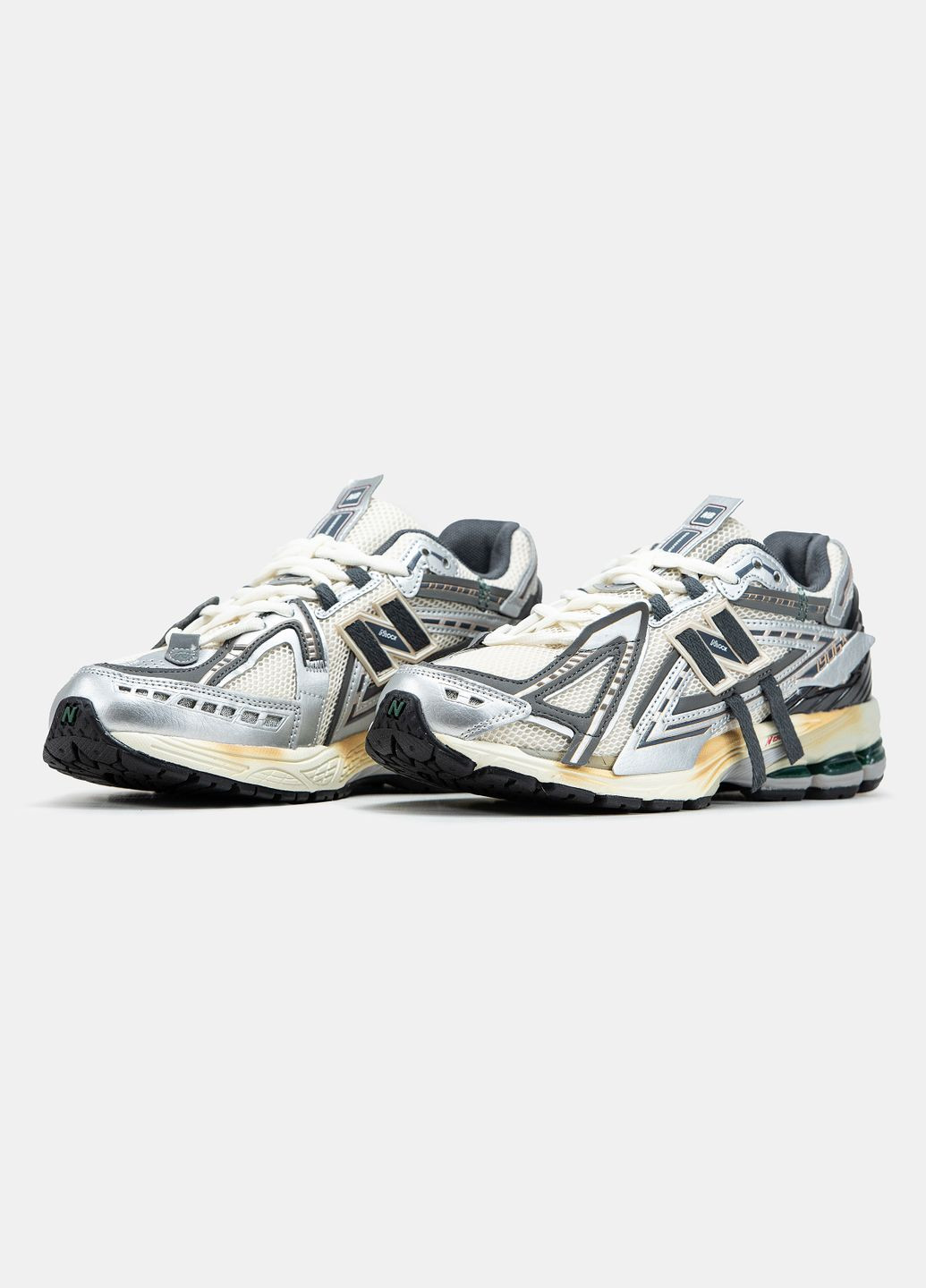 Кроссовки женские и мужские New Balance 1906A grey black | Нью Беланс 1906А серые черные No Brand серые всесезоны (315155263)