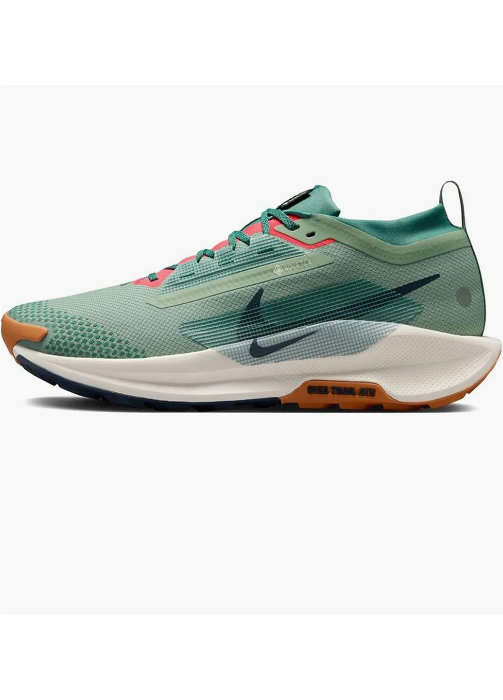 Зелені кросівки чоловічі pegasus trail 5 gore-tex green fq0908-300 Nike