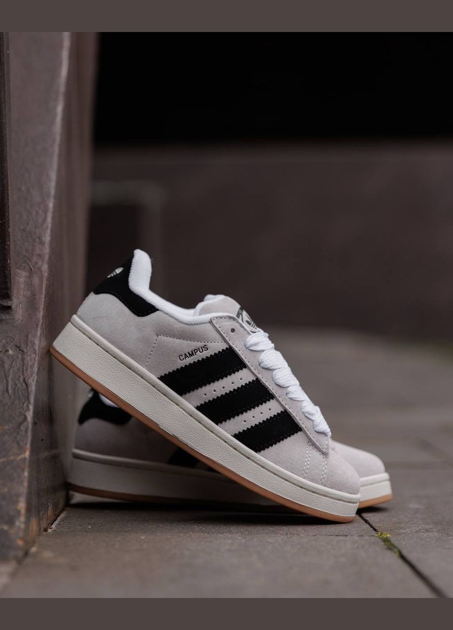 Серые стильные женские кеды No Brand