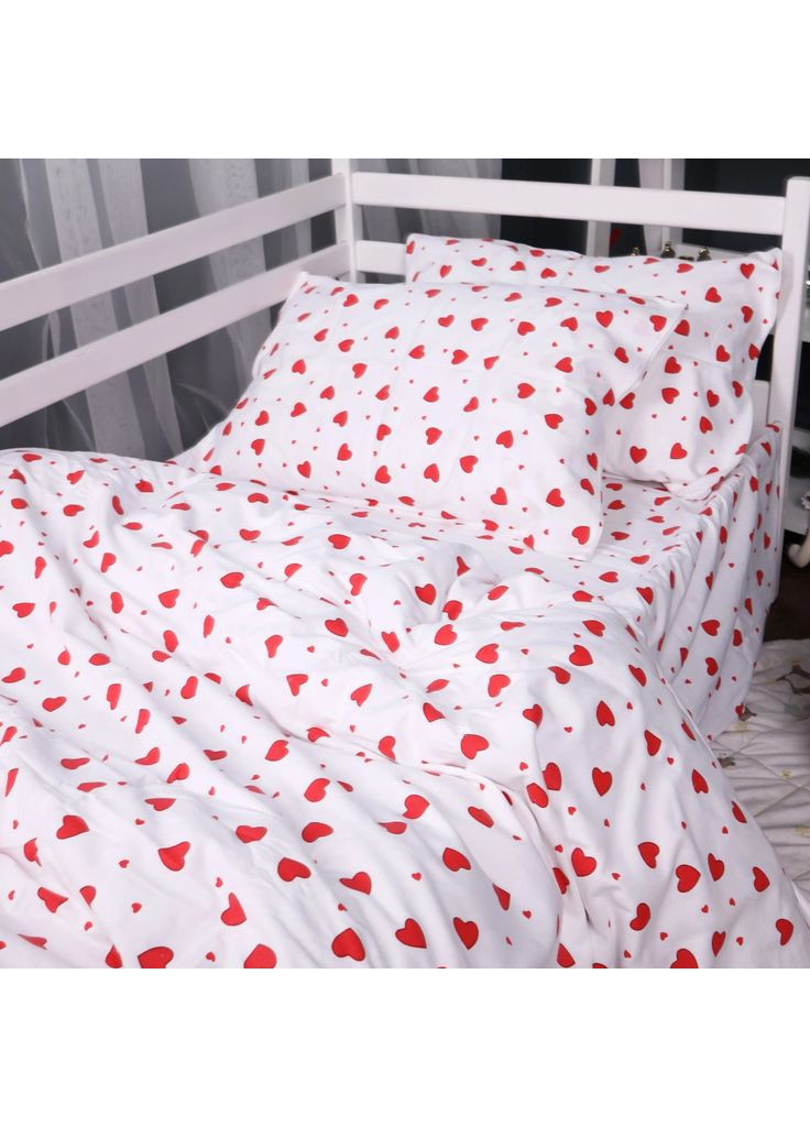 Постільна білизна 015 Love Фланель 2x143x210 (m502879) Mirson 015 Love Фланель 2x143x210 Сімейний (369029131)