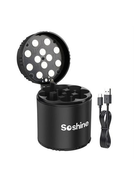 Зарядное устройство C12-1.5V для 8+4 AA/AAA 1.5V Li-ion Soshine (370623677)