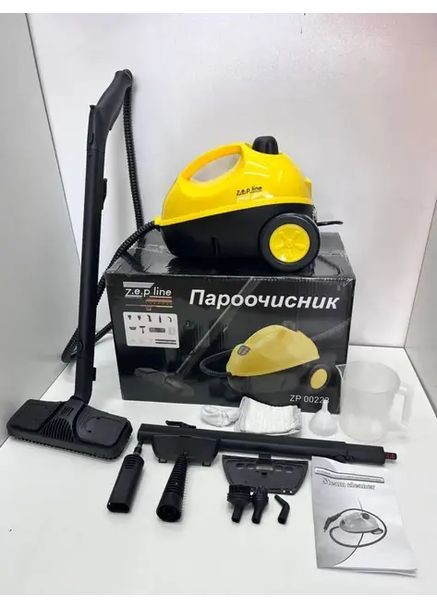 Пароочиститель 3000 Вт ZP- Желтый Zepline 00223 (371656953)
