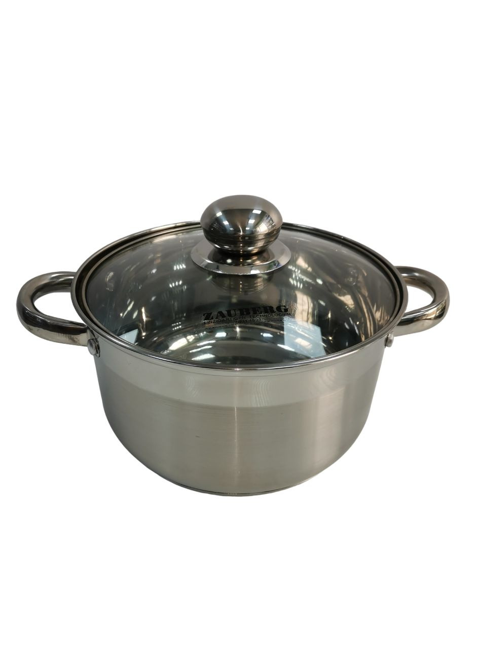 Каструля нержавіюча 6.1 л ZB-6.1 C Zauberg (337718268)