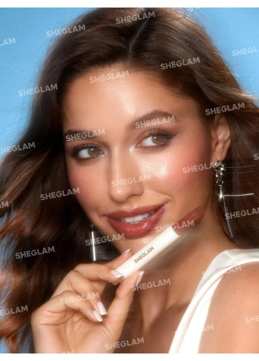 Плампер для губ с шиммером Pout-Perfect Shimmer Lip Plumper, 2 г Sepia Kiss Sheglam (317318489)