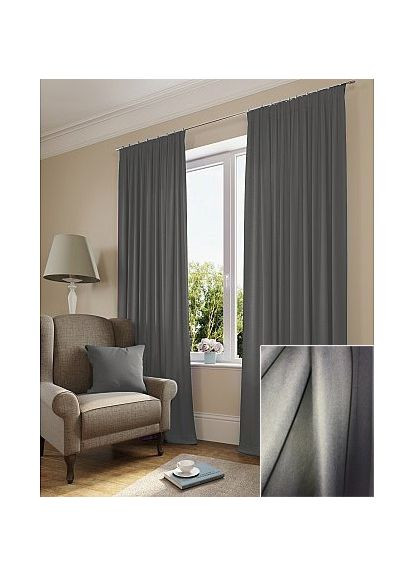 Штора Льон Блекаут Графит 1 шт 200х210 No Brand (353834635)