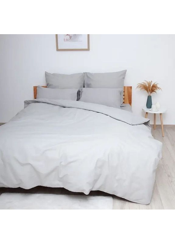 Комплект полуторный постельного белья с наволочками 70*70 см, 115 гр/м2 гипоаллергенный Варшава Серый (13730150215) ТЕП (364100120)