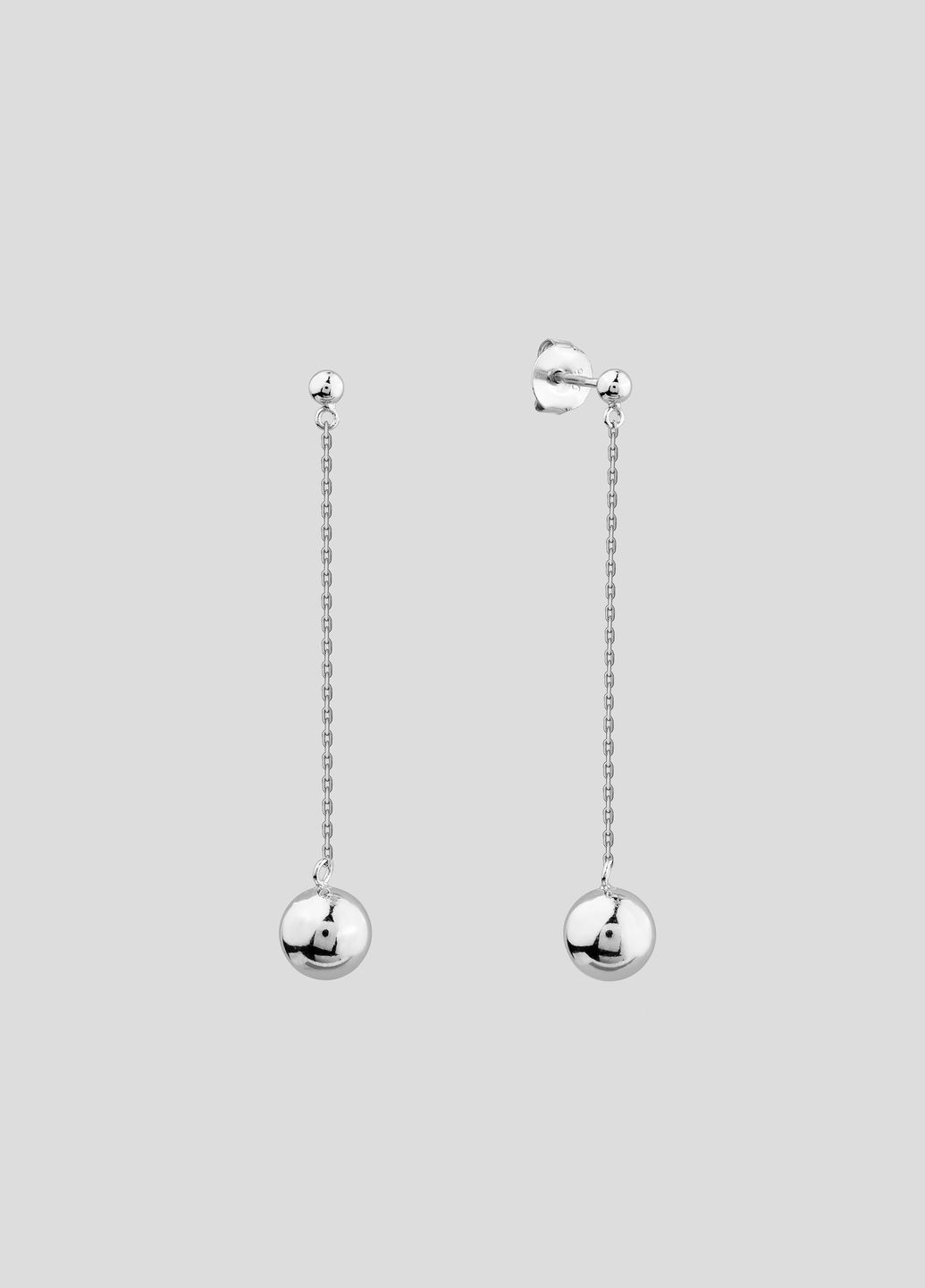 Серьги Игривые сферы Minimal (338798564)