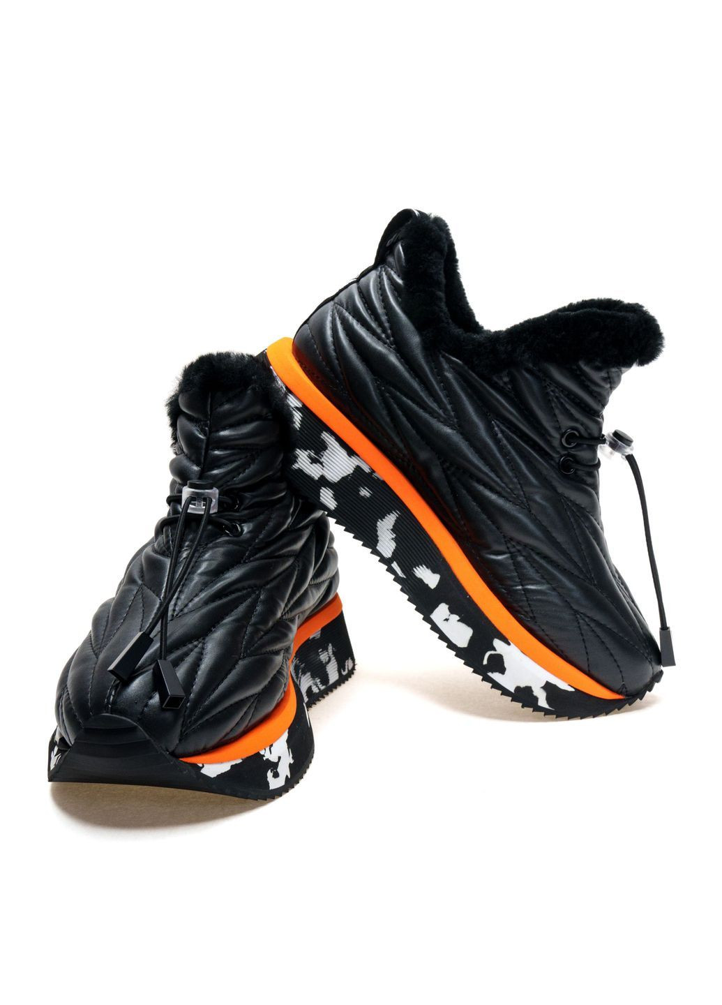 Зимние ботинки 01265 черные Verendina