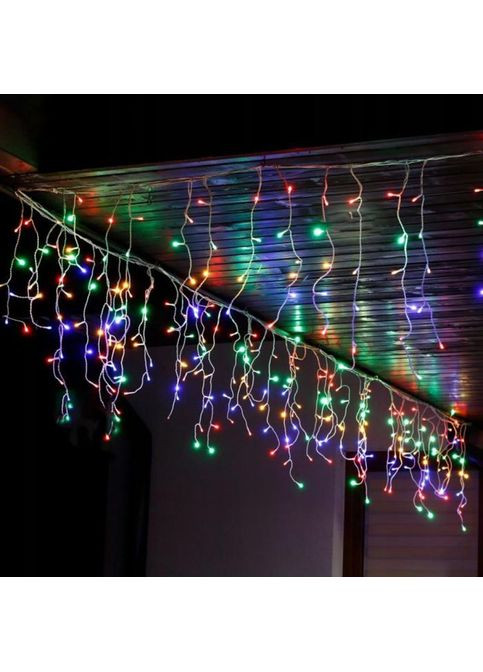 Гірлянда (CW-GF-100L36VMC) Colorway Бахрома 3мx0.6м 100Led IP20 кольорова (361110780)