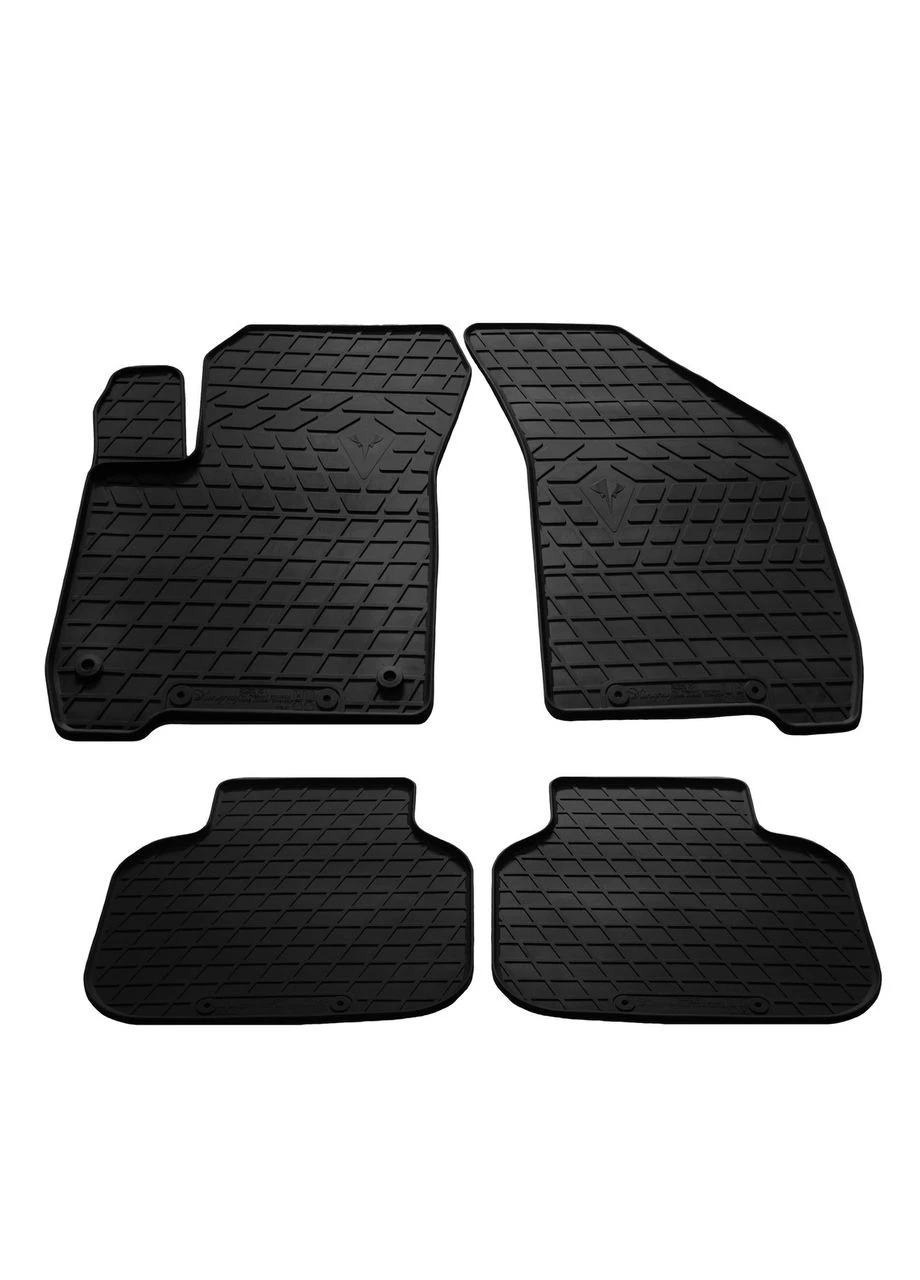Гумові килимки (4 шт, Premium) для Dodge Journey 2008-2020 рр Stingray (390724875)