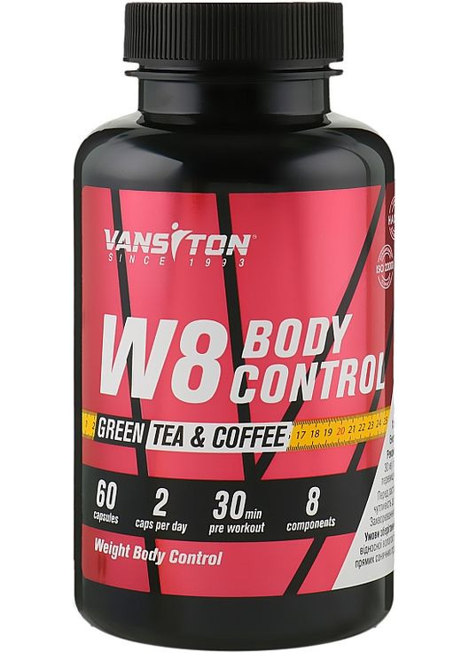 Пищевая добавка "Жиросжигатель. W8" W8 Body Control 60шт (869059-105950) Vansiton (368657927)