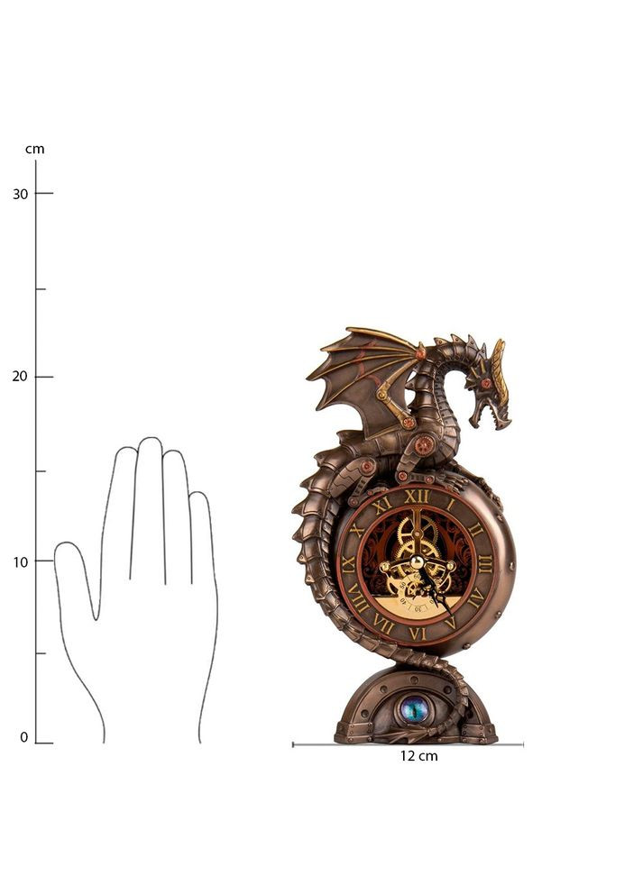 Статуэтка Глаз Дракона 23х12х9 см фигурка в подарочной коробке 177279 Veronese (302239111)