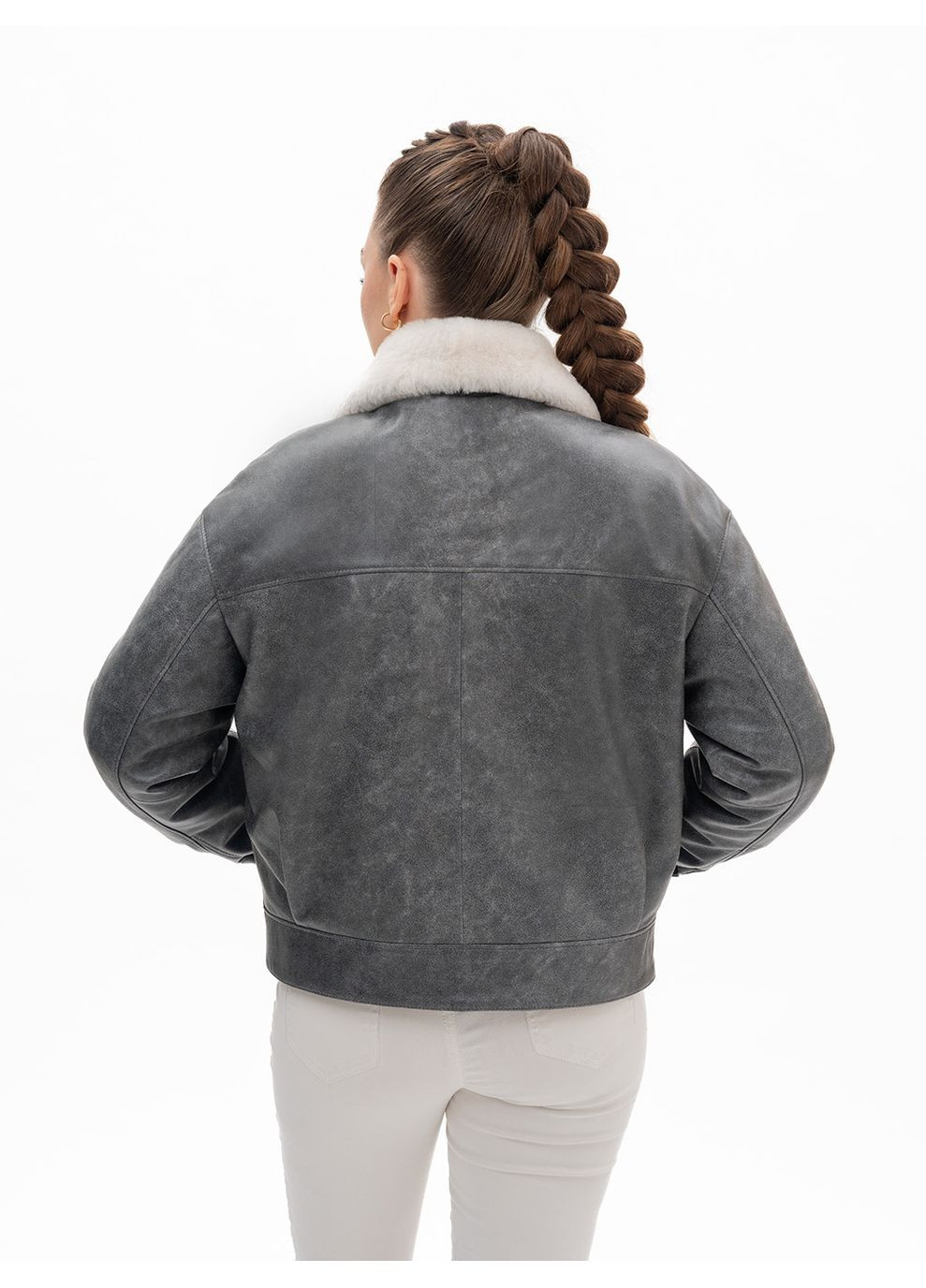 Жіноча натуральна дублянка Fabio Monti (369446847)