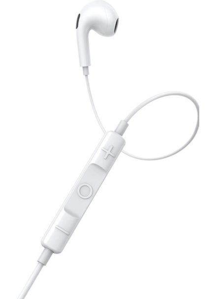 Наушники Encok 3.5mm lateral in-ear Wired Earphone H17 White Baseus (304392841)