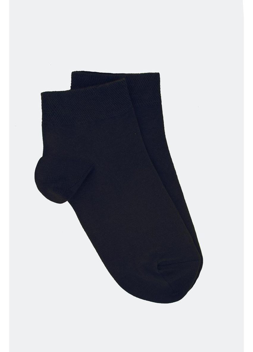 Чорні шкарпетки укорочені чоловічі Giulia однотонні (351854262)