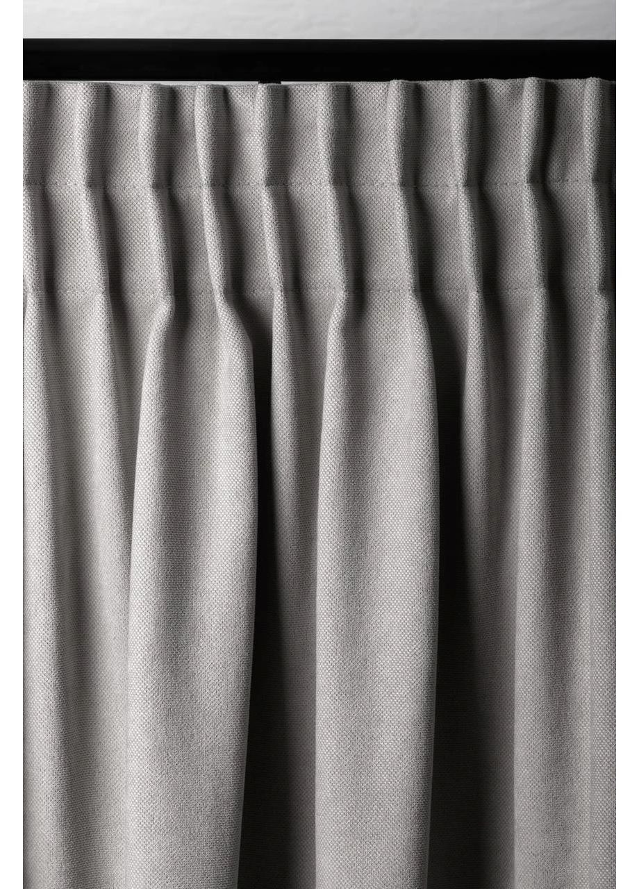 Штори з мікровелюру 2шт. 2,5м х від 2,5м до 3м HYGG (370367271)