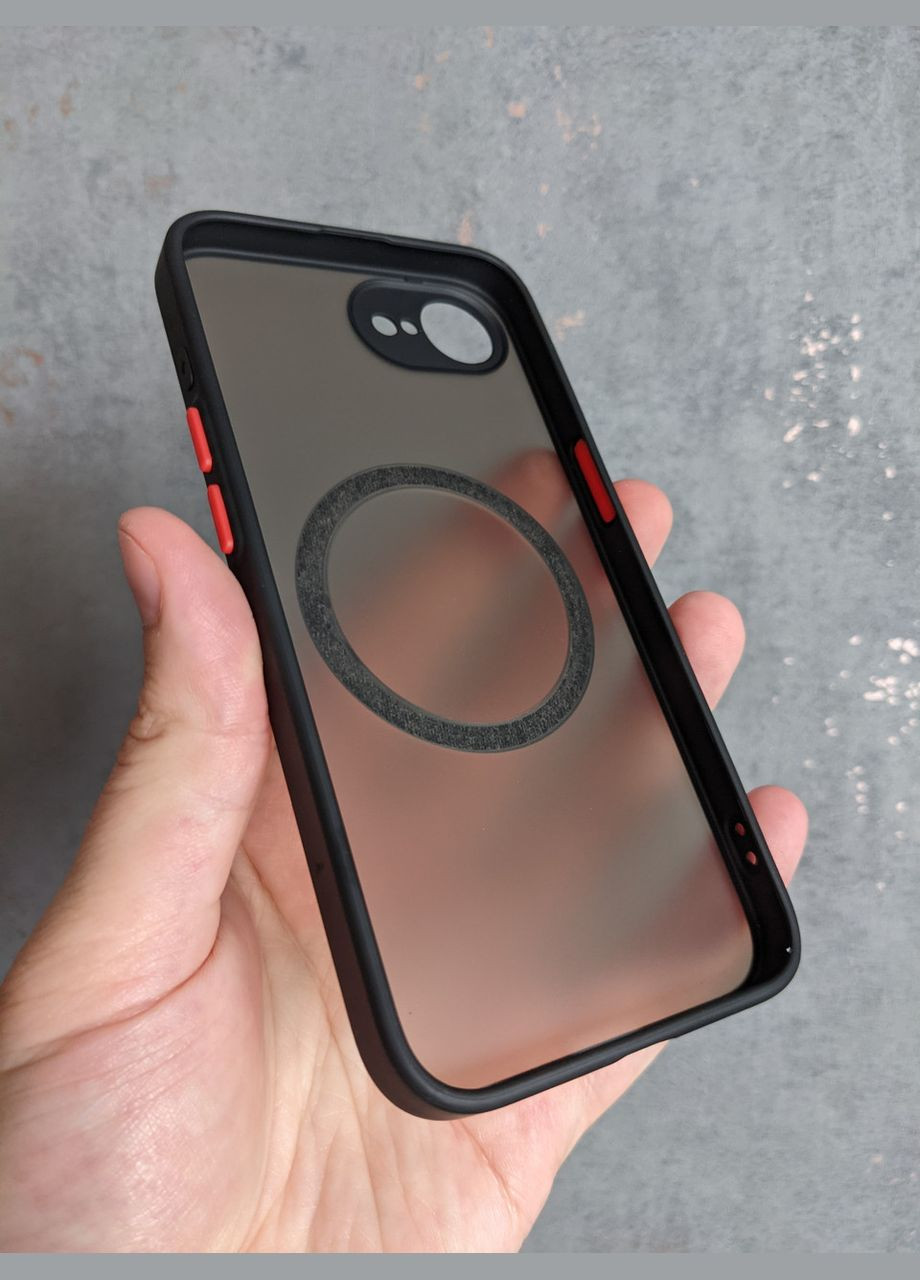 Противоударный чехол для iPhone 16e матовый с MagSafe Ultimate Experience (335870877)