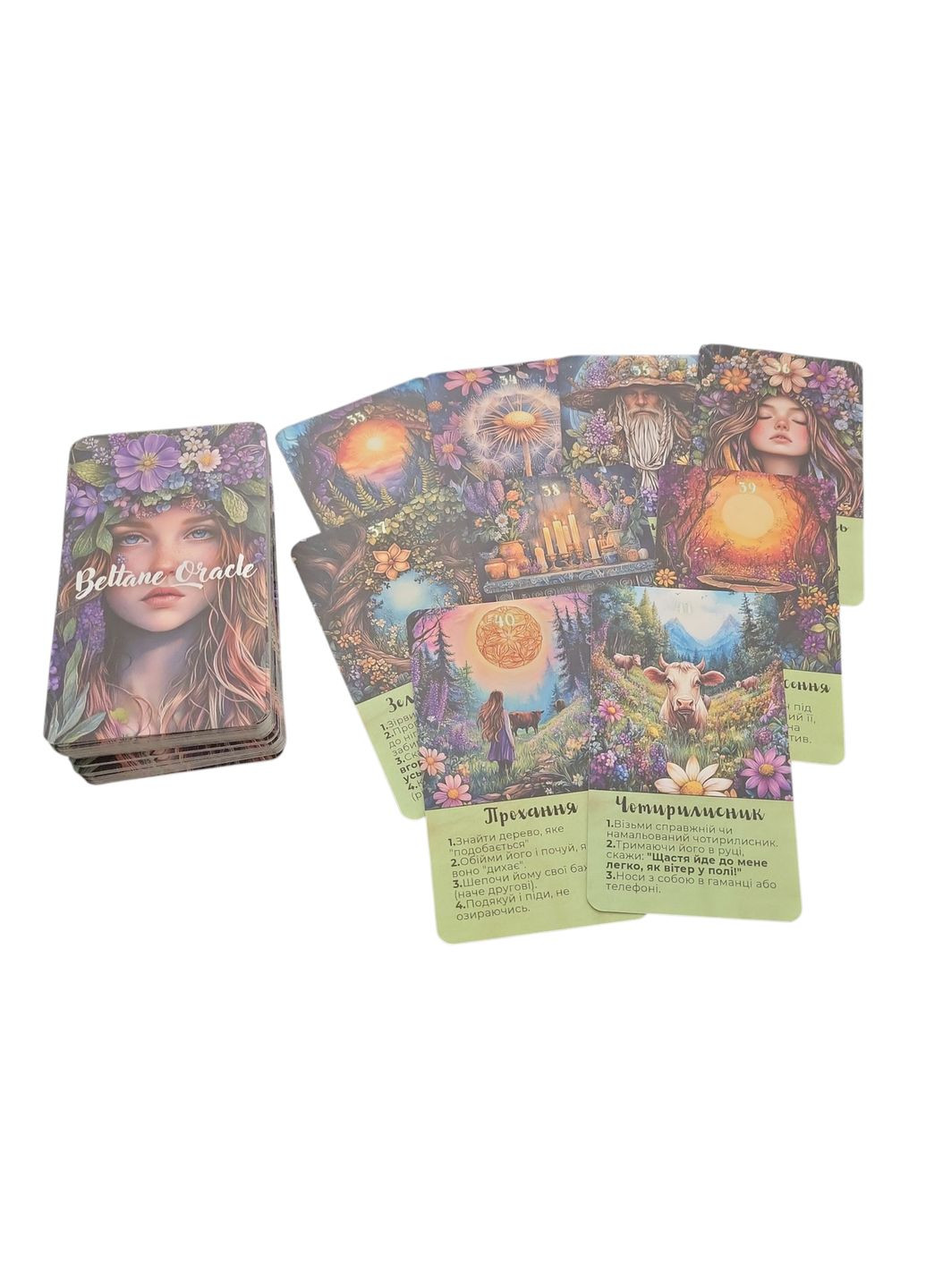 Карты Таро Оракул Бельтейн Beltane Oracle 74 шт. No Brand (334889244)