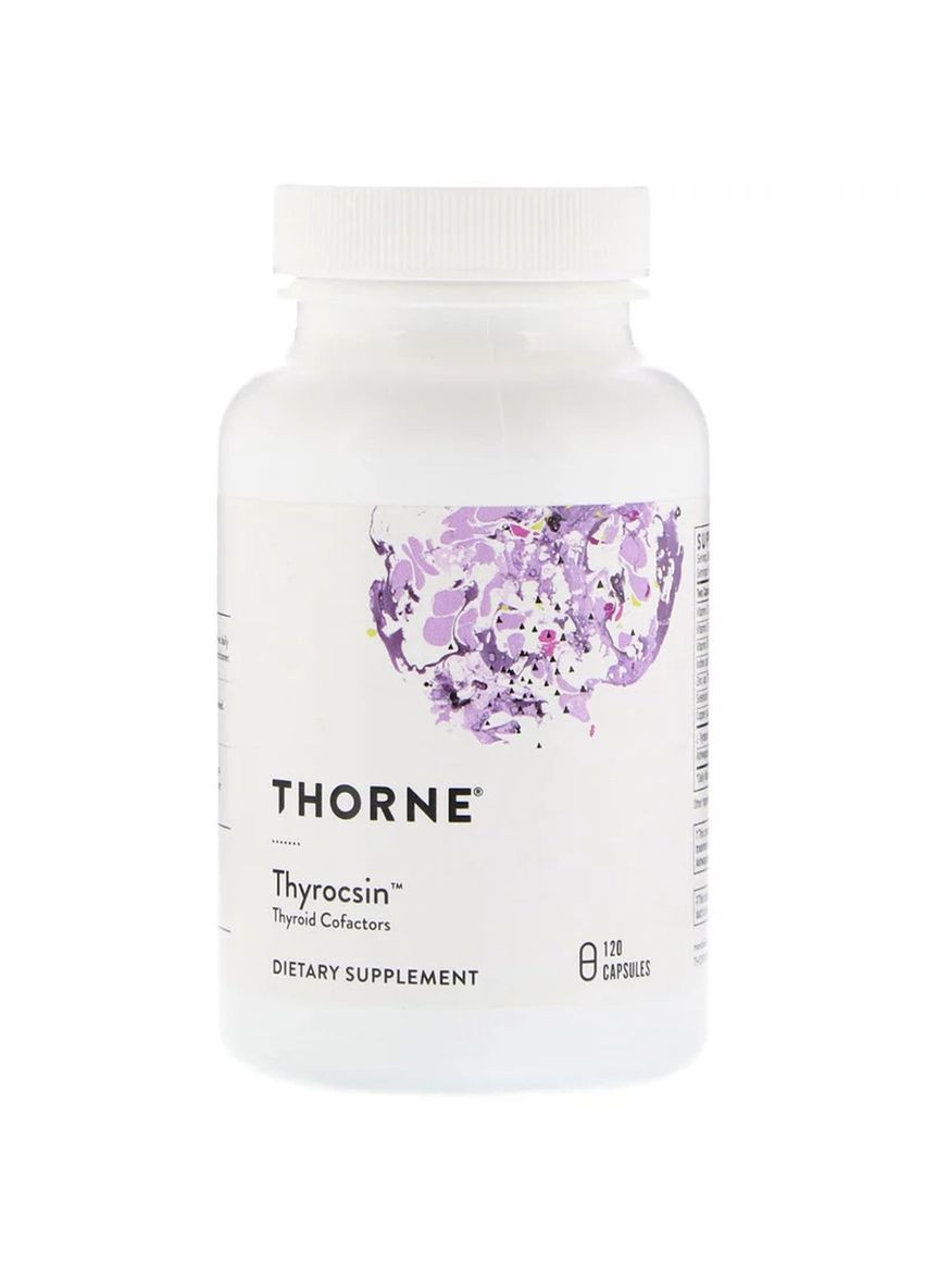 Поддержка Щитовидно Железы, Thyrocsin,, 120 капсул Thorne Research (326055108)