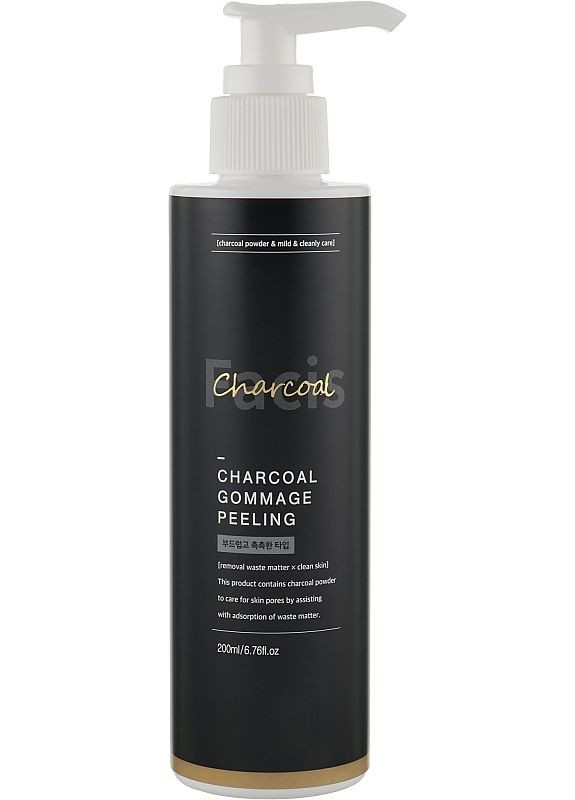 Гомаж-пилинг для лица с углем - Facial Charcoal Gommage Peeling 200ml (2-992088) Facis (369796850)