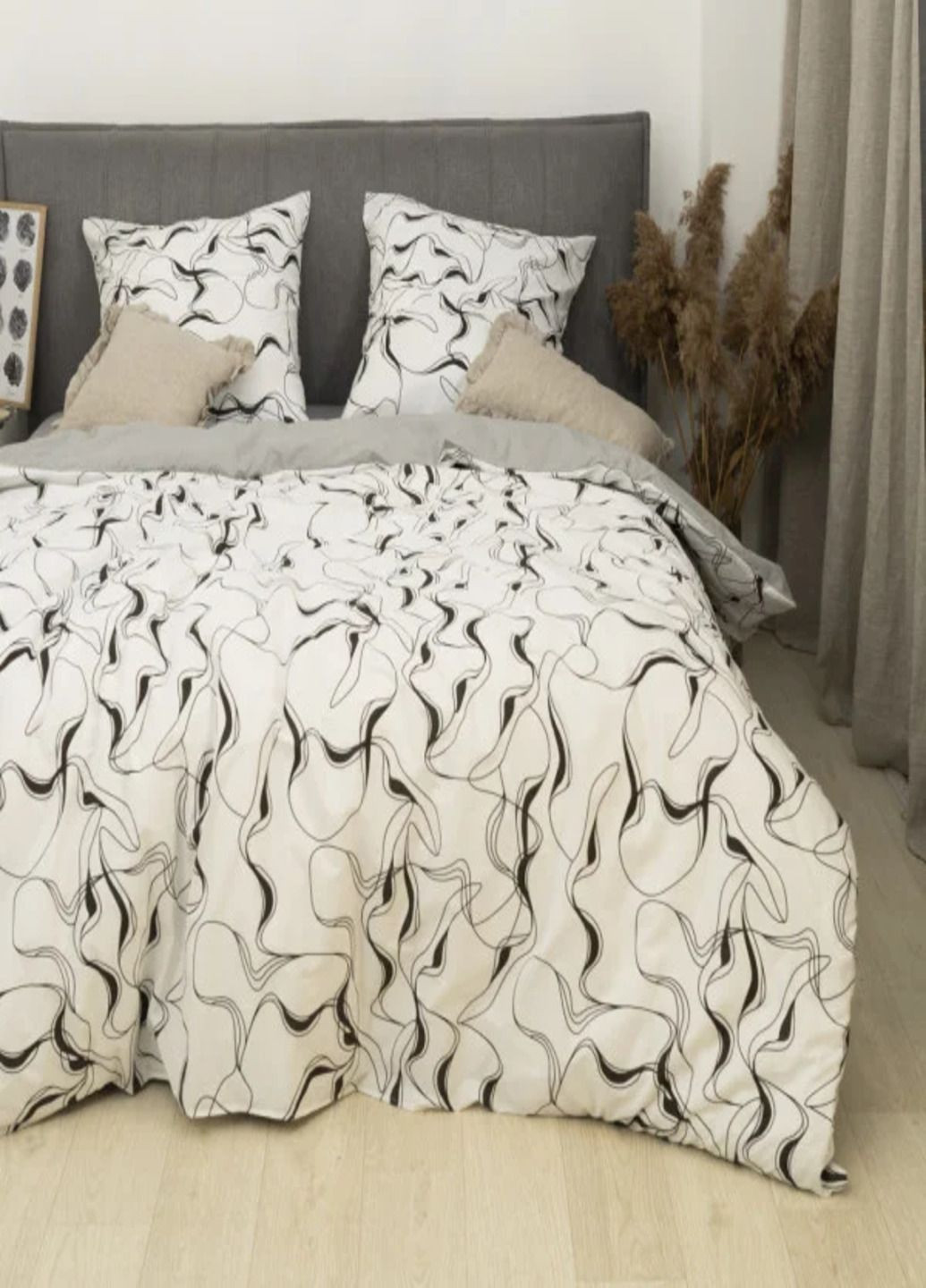 Бавовняна постільна білизна. Вілюта ранфорс. Постільна білизна вілюта. Комплект полуторний. Постіль Вілюта Viluta Постільна білизна (343052047)