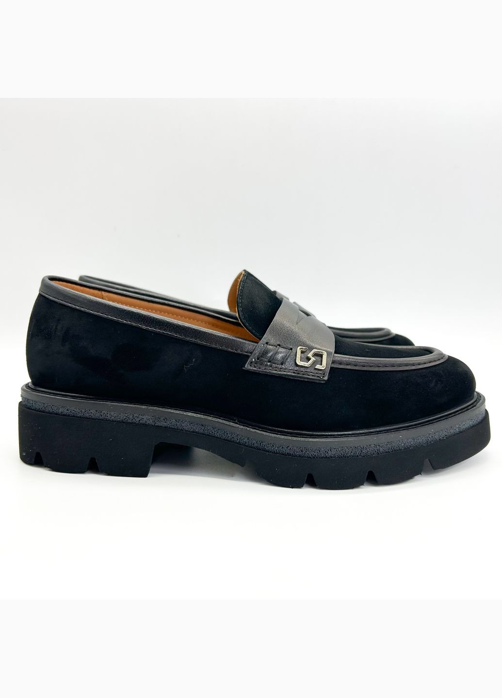 Anemone Лоферы (р) Замша 0-1-1-PY-5815A-07JA черный з, — (328835429)