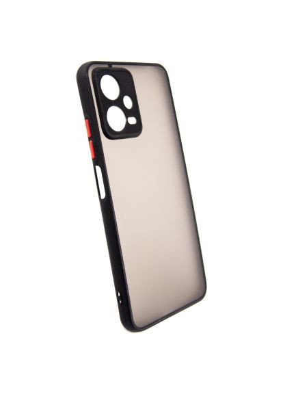 Чехол для мобильного телефона Matte Xiaomi Redmi Note 12 5g (black) (DG-TPU-MATT-129) DENGOS Matte Xiaomi Redmi Note 12 5g (black) (366154018)
