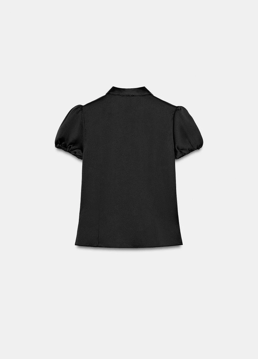 Чёрная блузка Zara