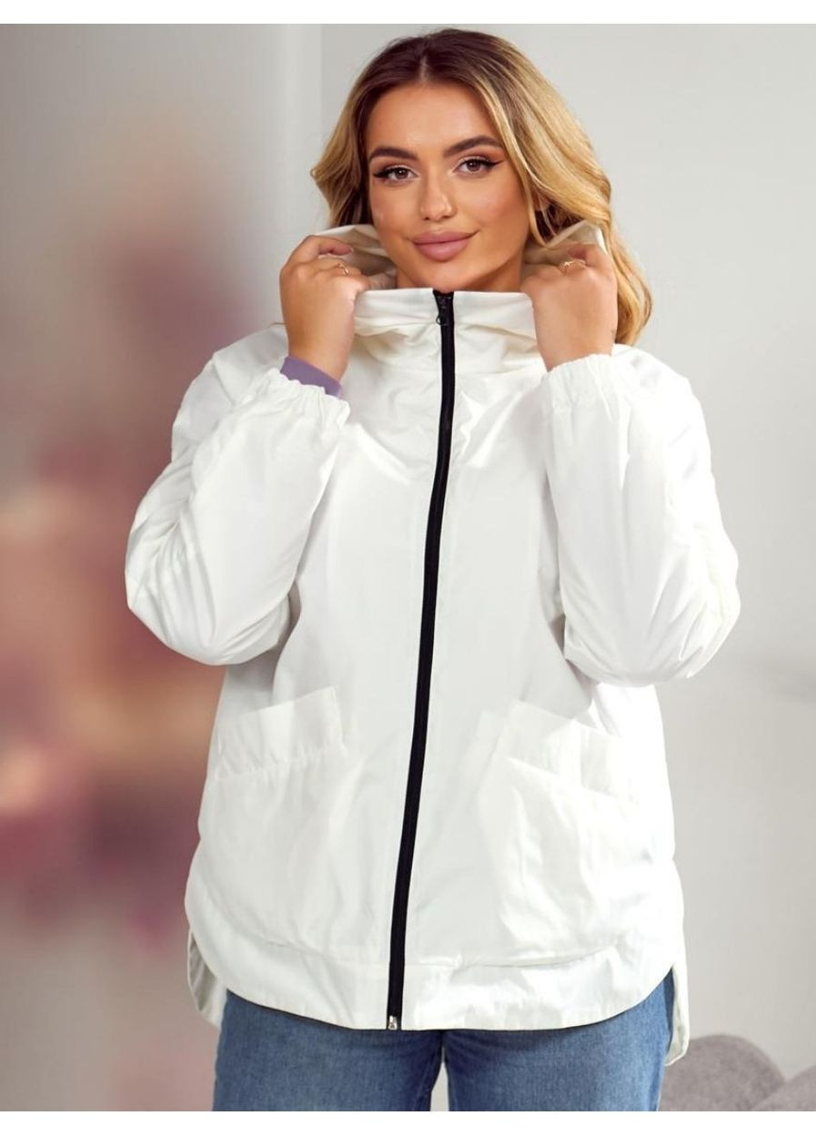 Вітровка жіноча з капюшоном весна осінь No Brand (359398386}