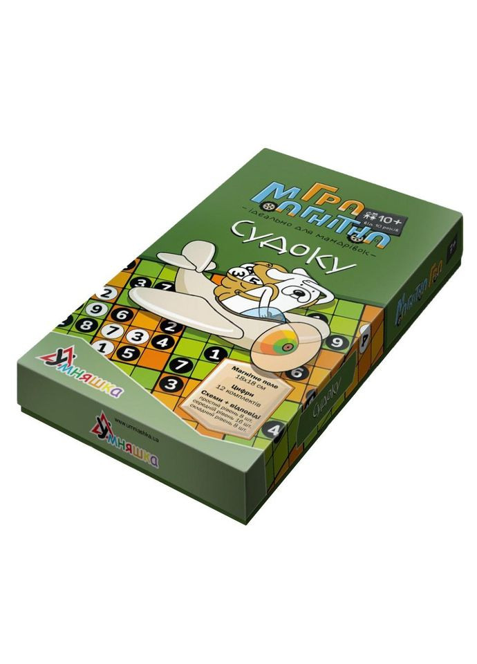 Детская магнитная игра "Судоку" 1432 года от 10 лет УМНЯШКА (330602634)