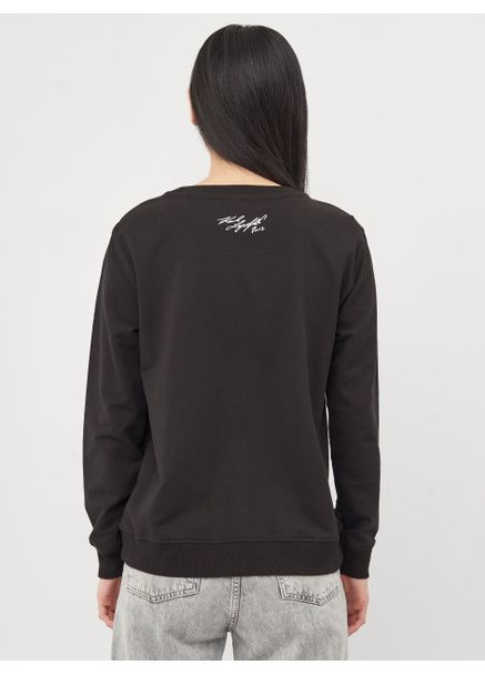 Чорний світшот paris s004 чорний Karl Lagerfeld (354312357)