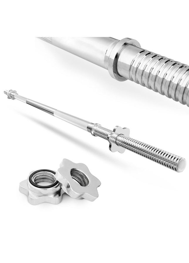 Набір зі штангою та гантелями PowerPro 61кг (гриф 167см) Besport (365437332)