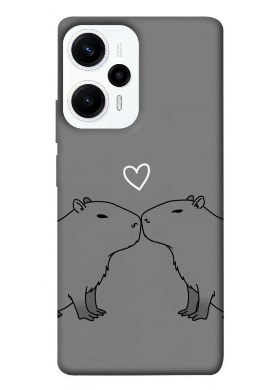 Чехол с принтом для Xiaomi Poco F5 Pro / для Ксяоми, сяоми, ксиомы редми поко Ф5 о Капибарах No Brand (338604863)