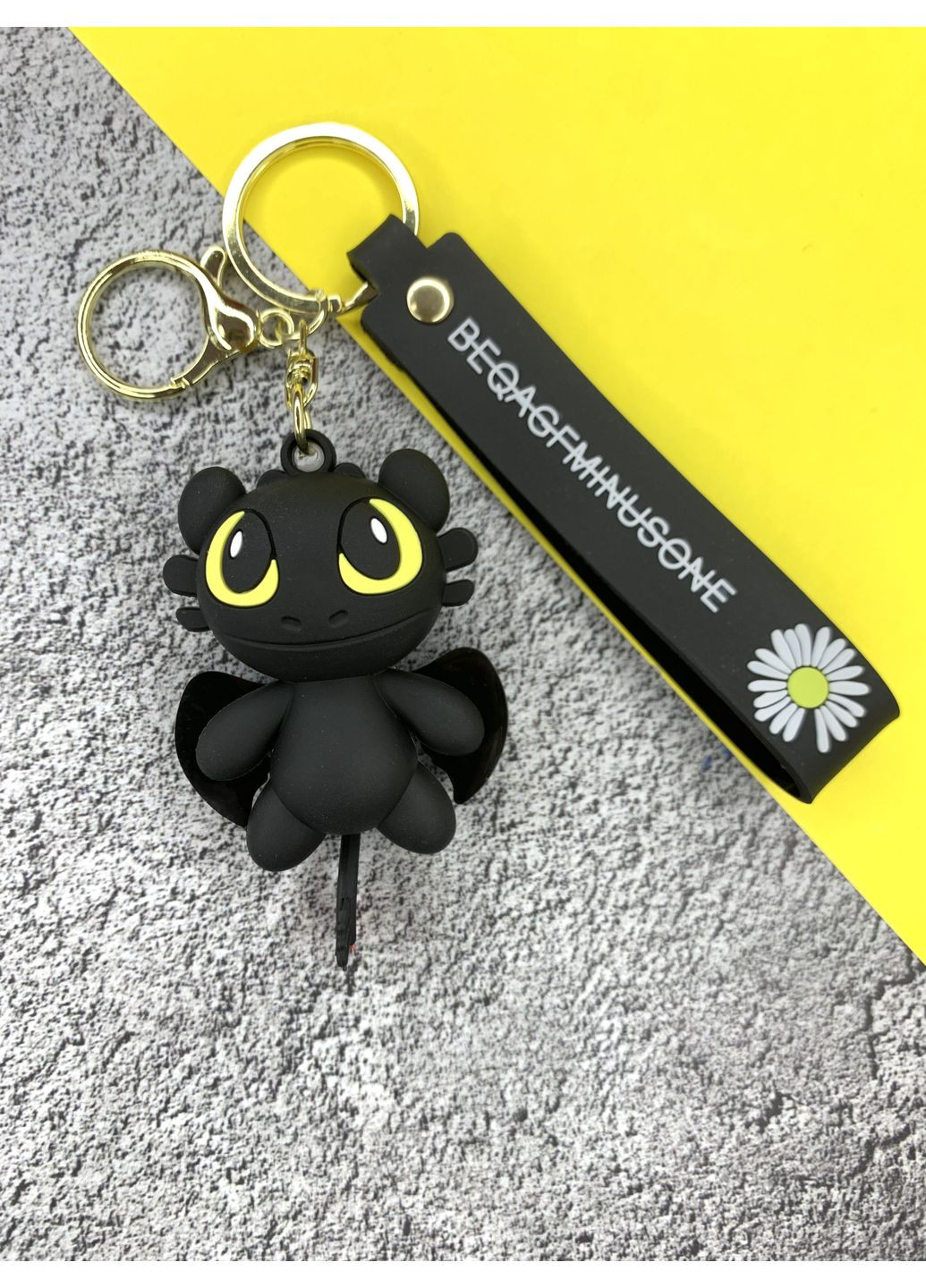 Брелок Ночная Фурия (Беззубик), м/ф “Как приручить дракона” (BP-360T-5) No Brand (357205504)