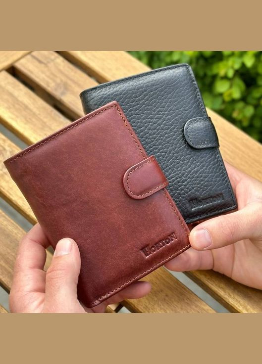 Мужской кожаный кошелек люкс, мужское портмоне натуральная кожа HORTON 301B Marco Coverna (359398553)