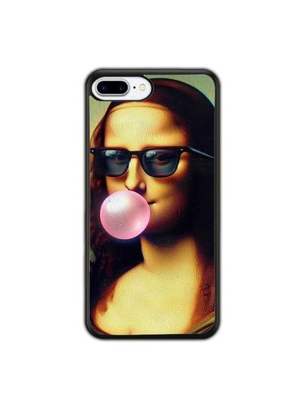Чехол для Apple Iphone 7 Plus Арт жвачка Черный No Brand (302217995)