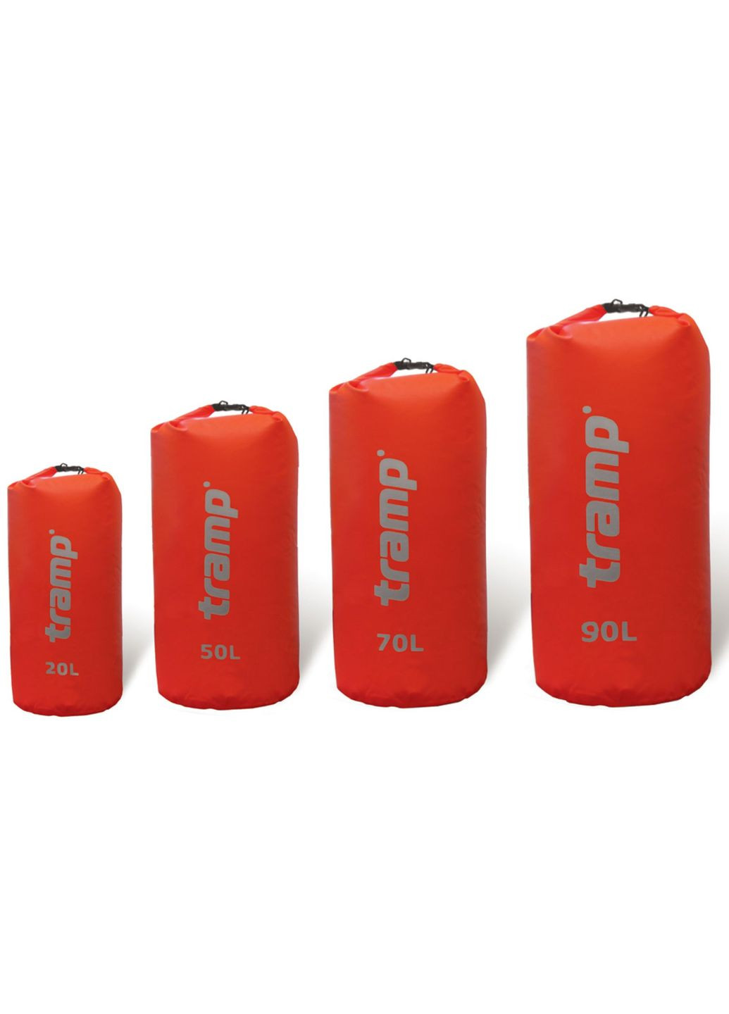 Гермомішок PVC 20 л TRA-102 Червоний Tramp Nylon (317254374)