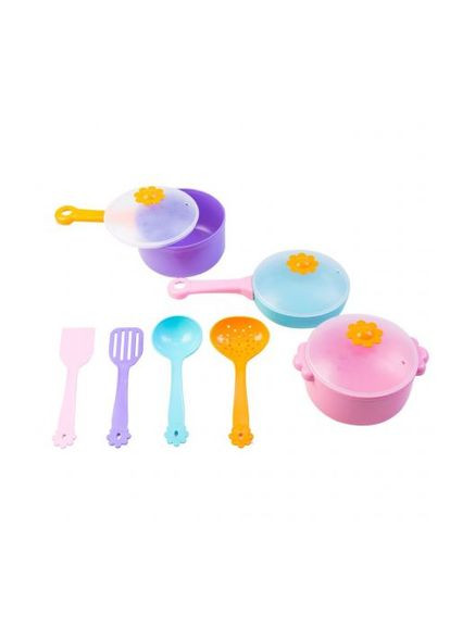 Набор столовой посуды "Ромашка", 10 эл, пастель Wader (362217334)