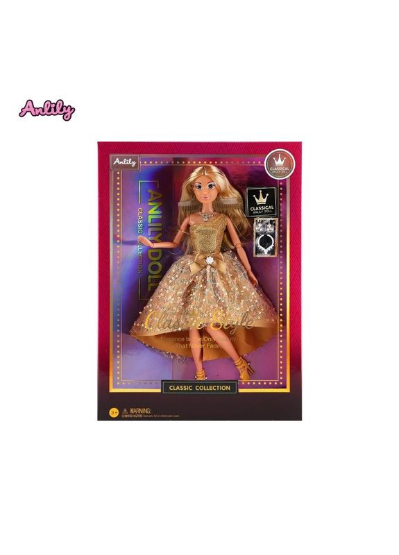 Кукла gold dress, серия classic (616521) Shantou Yisheng (307251309)