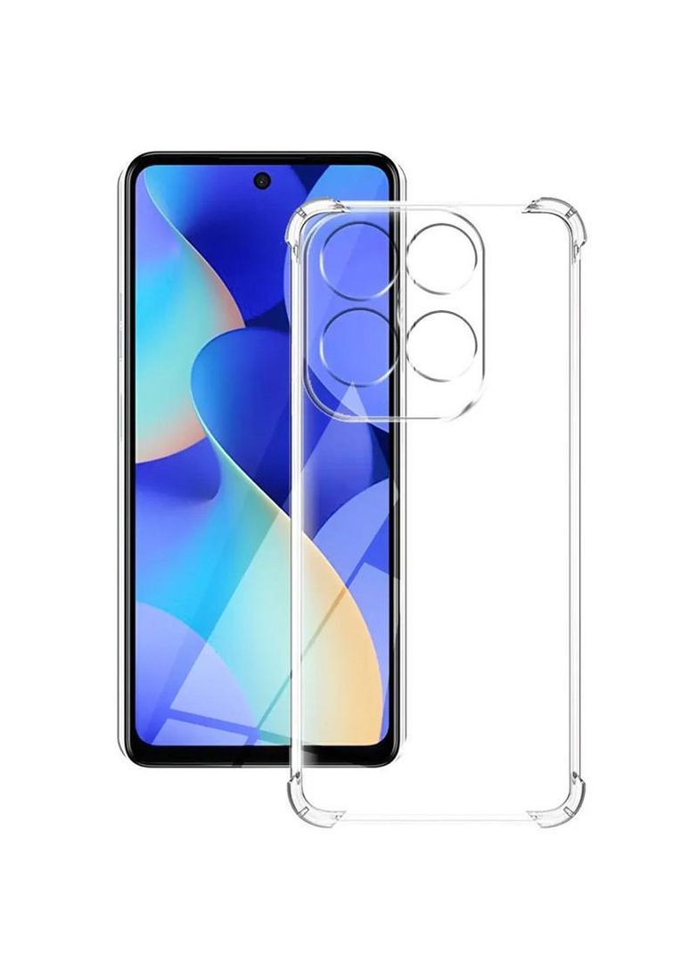Ультратонкий силиконовый чехол с крытыми бортами та камерою на Xiaomi Redmi 15C (EU) Getman (384261377)