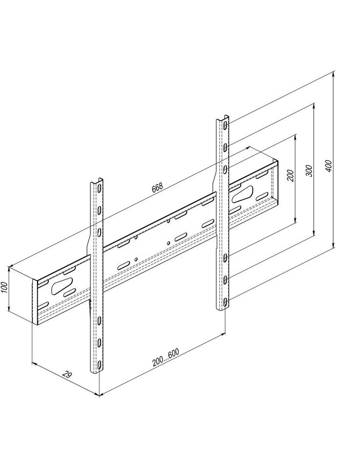 Кронштейн WMO-8260P KSL (322938905)