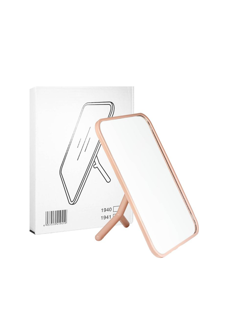 Зеркало косметическое настольное на прямоугольной подставке. No Brand (302725617)