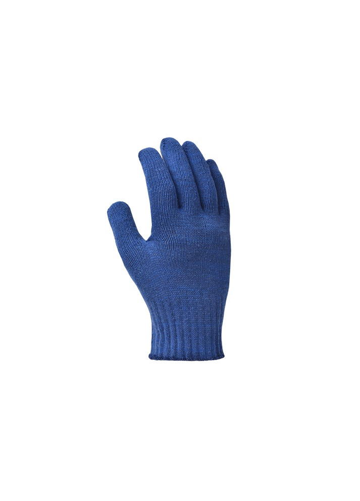 Перчатки Универсал 646 (ПВХ-рисунок, XL) синие рабочие трикотажные (21620) Doloni (295034848)