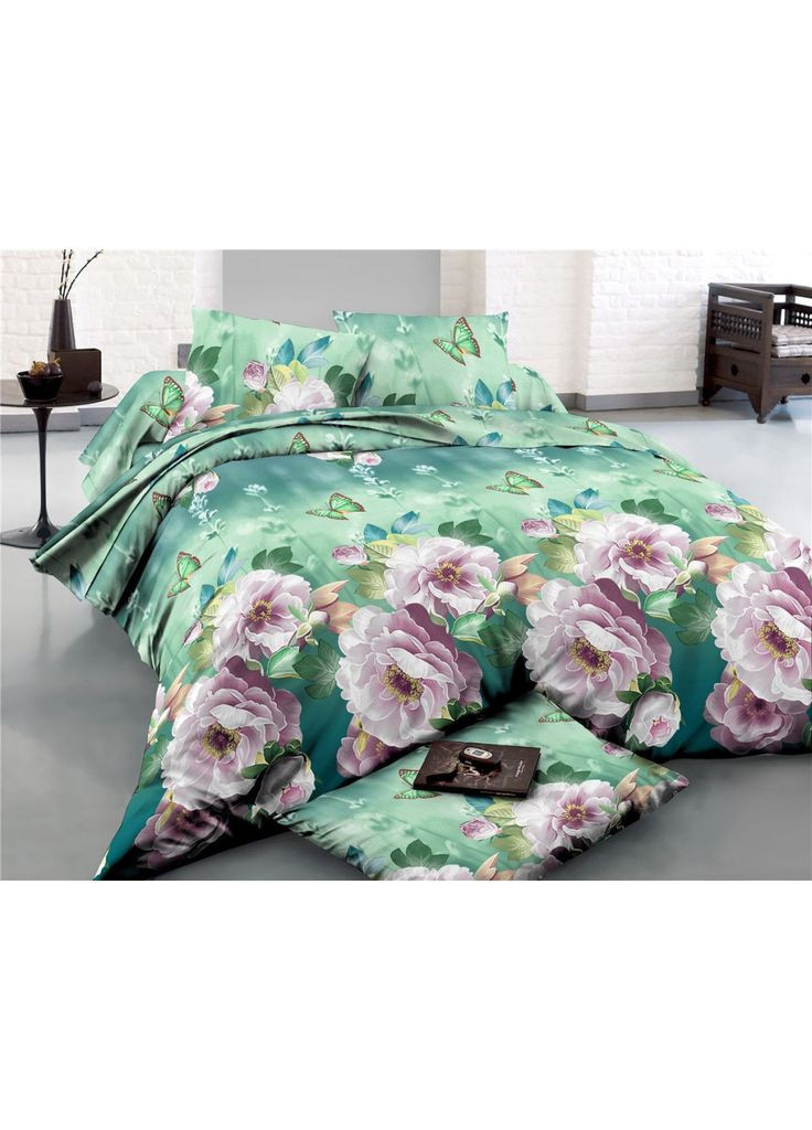 Постільна білизна Сатин 22-1286 Wonderful flowers (m307532) Mirson Сатин 22-1286 Wonderful flowers Дитячий (366565009)