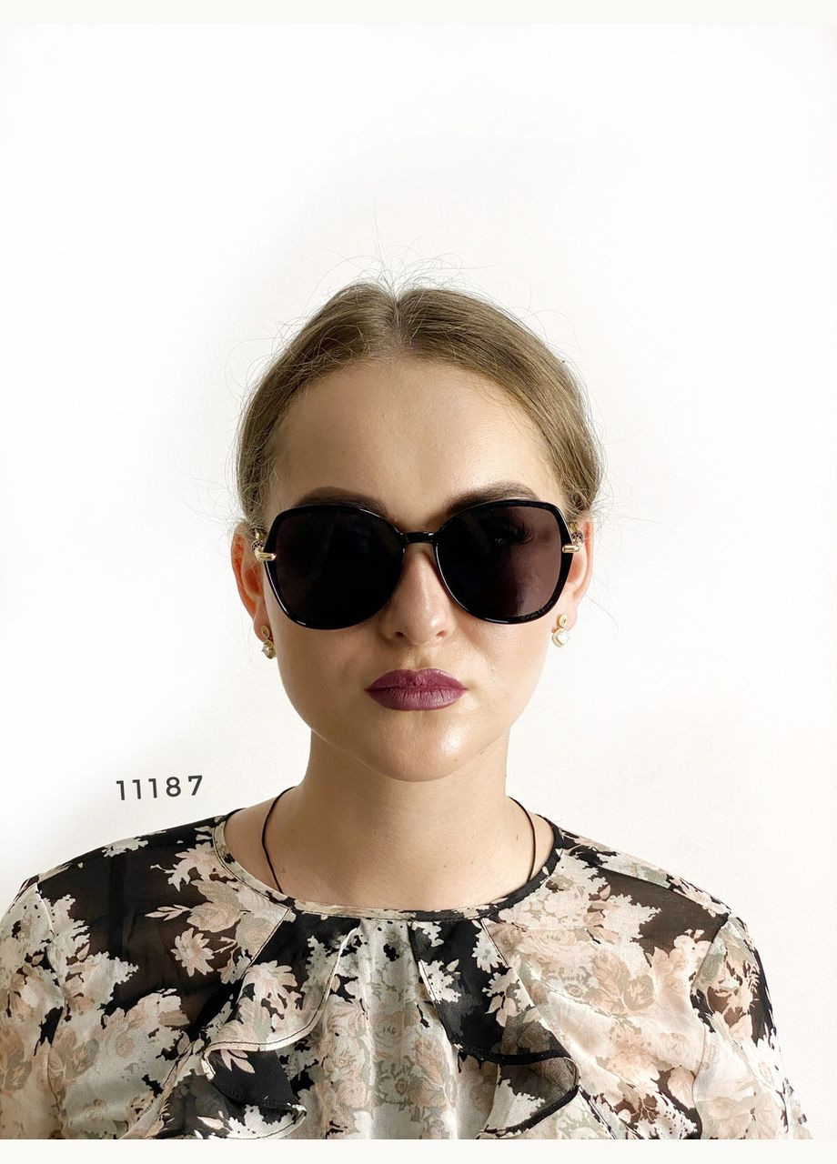 Модные черные очки No Brand (302370756)