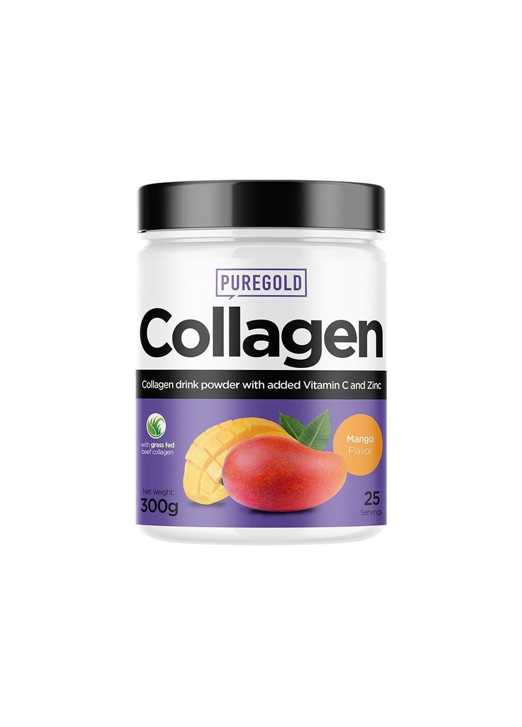 Препарат для суглобів та зв'язок Collagen, 300 грам Манго Pure Gold Protein (293479749)