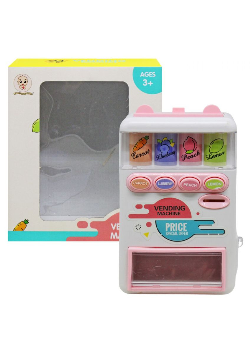 Интерактивная игрушка "Автомат с газировкой" (розовый) MIC (290251053)