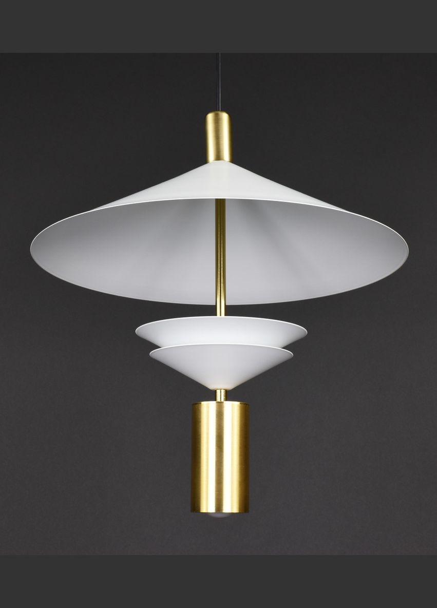 Люстра світлодіодна підвісна LED світильник для квартири на стелю лед 28035 Білий 50-140х40х40 см. Sunnysky (364759967)