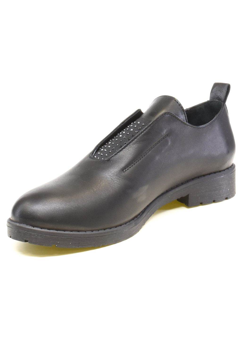 Metra Демісезонні туфлі-лофери чорний з натуральна шкіра, туреччина — демісезон (271965442)