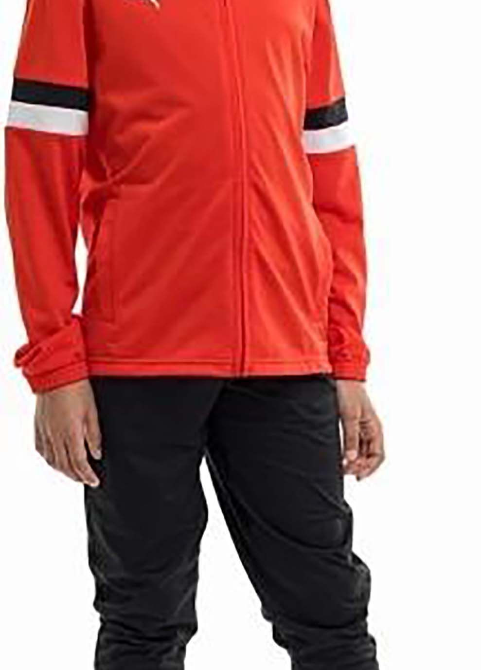 Костюм спортивний teamRISE Tracksuit Jr червоний, чорний Дитячий Puma (367593901)